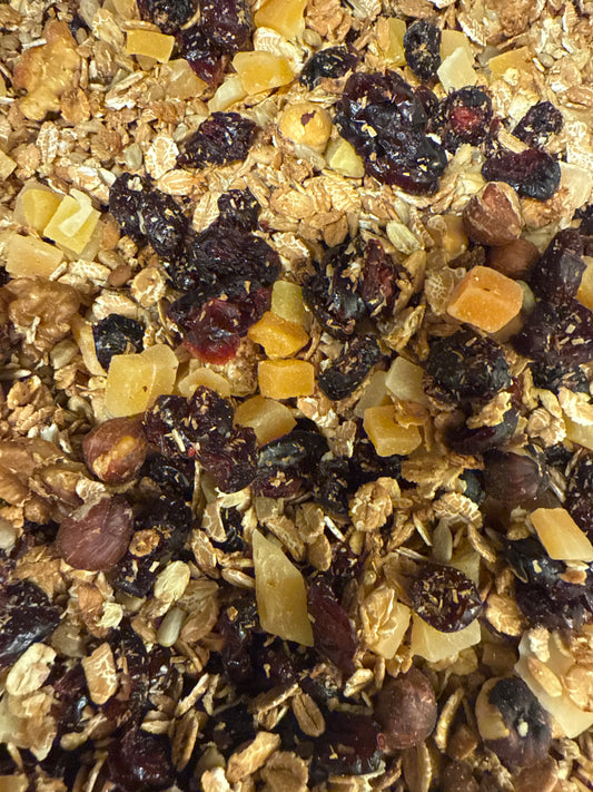 Granola frukt kr/kg