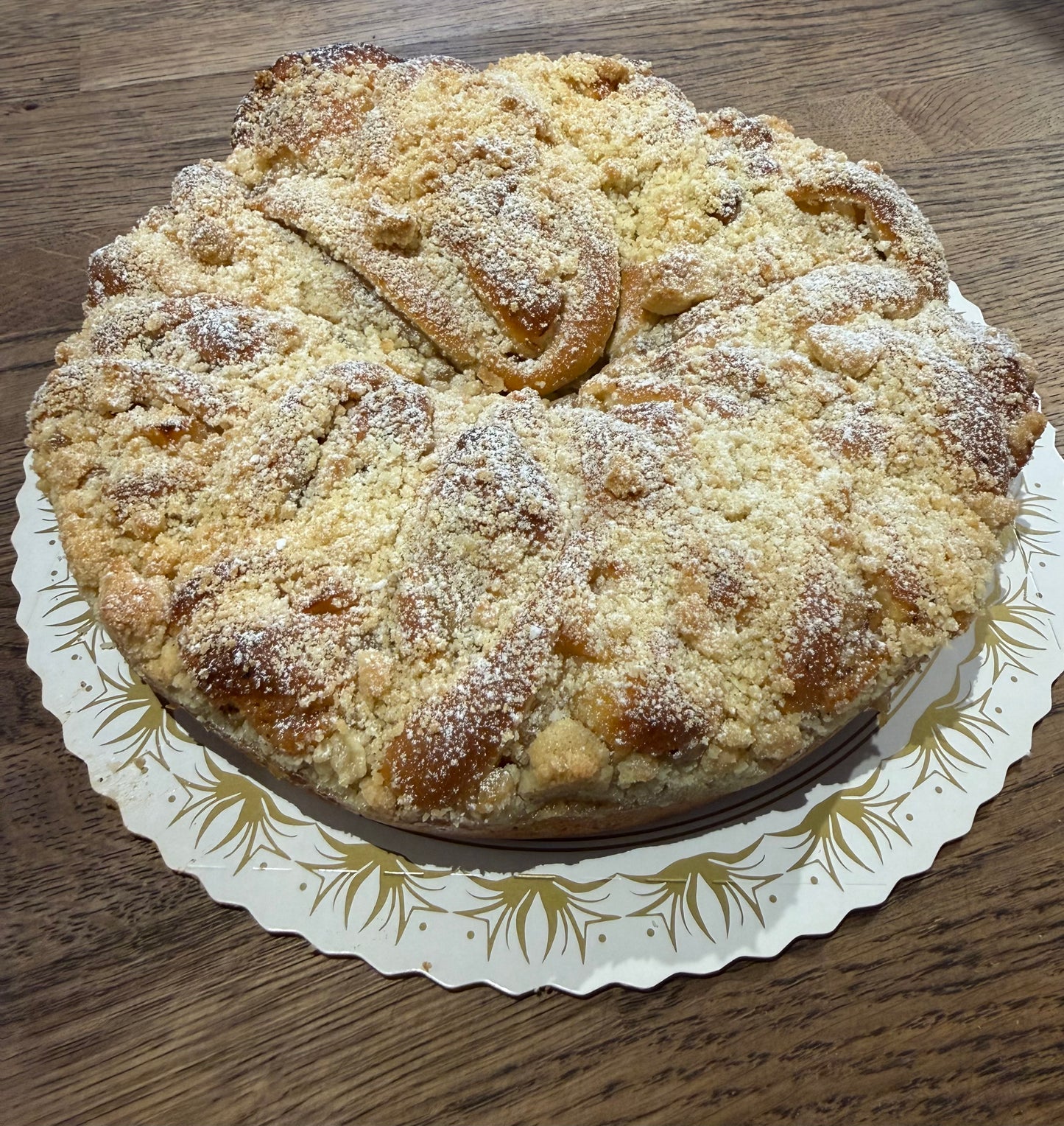 Äpple & vanilj mandelkrans