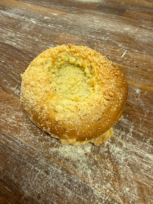 Rabarber vanilj bulle